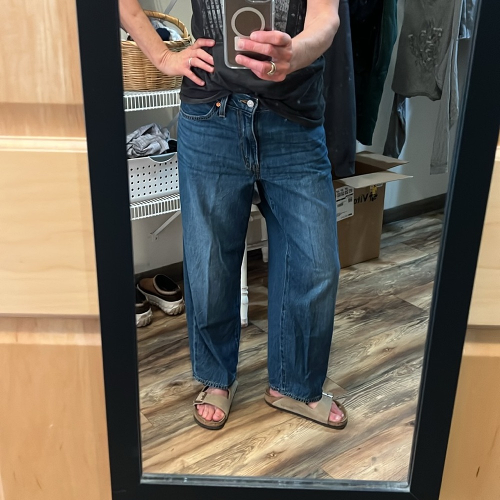 Levi's Dark Blue Boyfriend Jeans